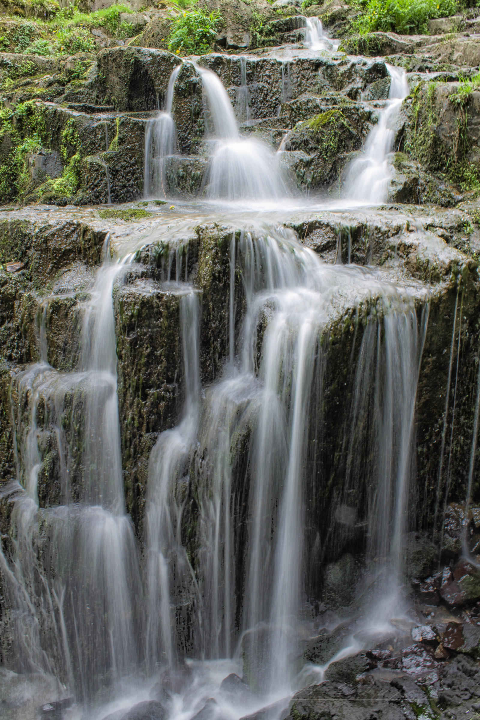 Early Cascade Mortain Manche France