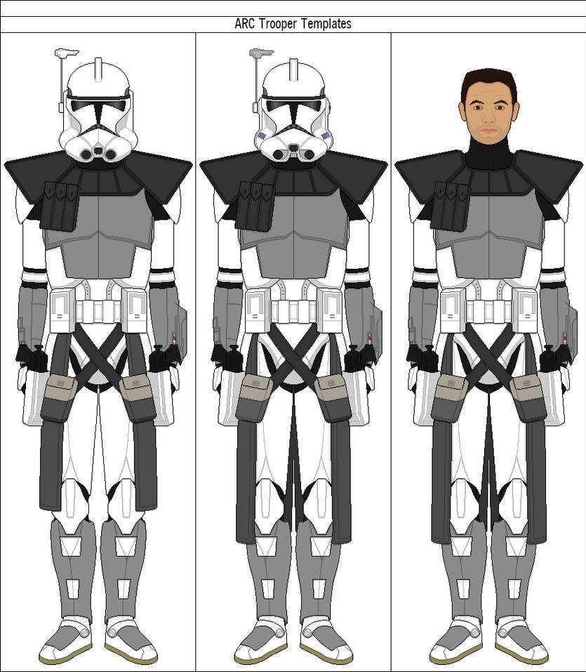 ARC Trooper Template by QuillSpirit15971 on DeviantArt