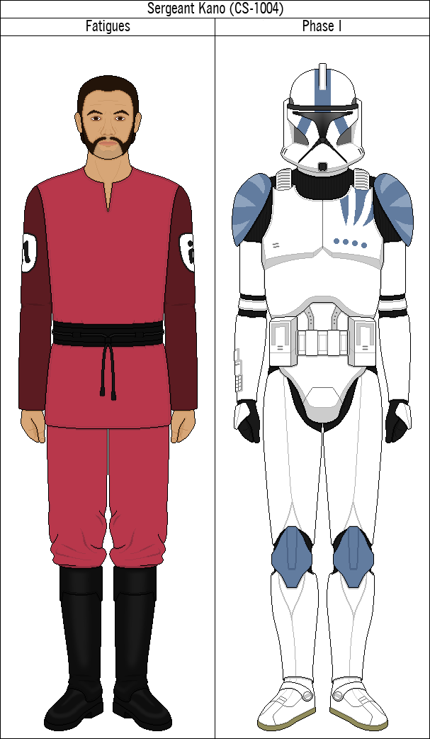 Sergeant Kano (CS-1004) by QuillSpirit15971 on DeviantArt