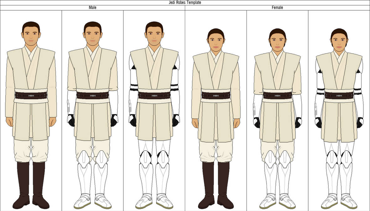 Jedi Template by QuillSpirit15971 on DeviantArt