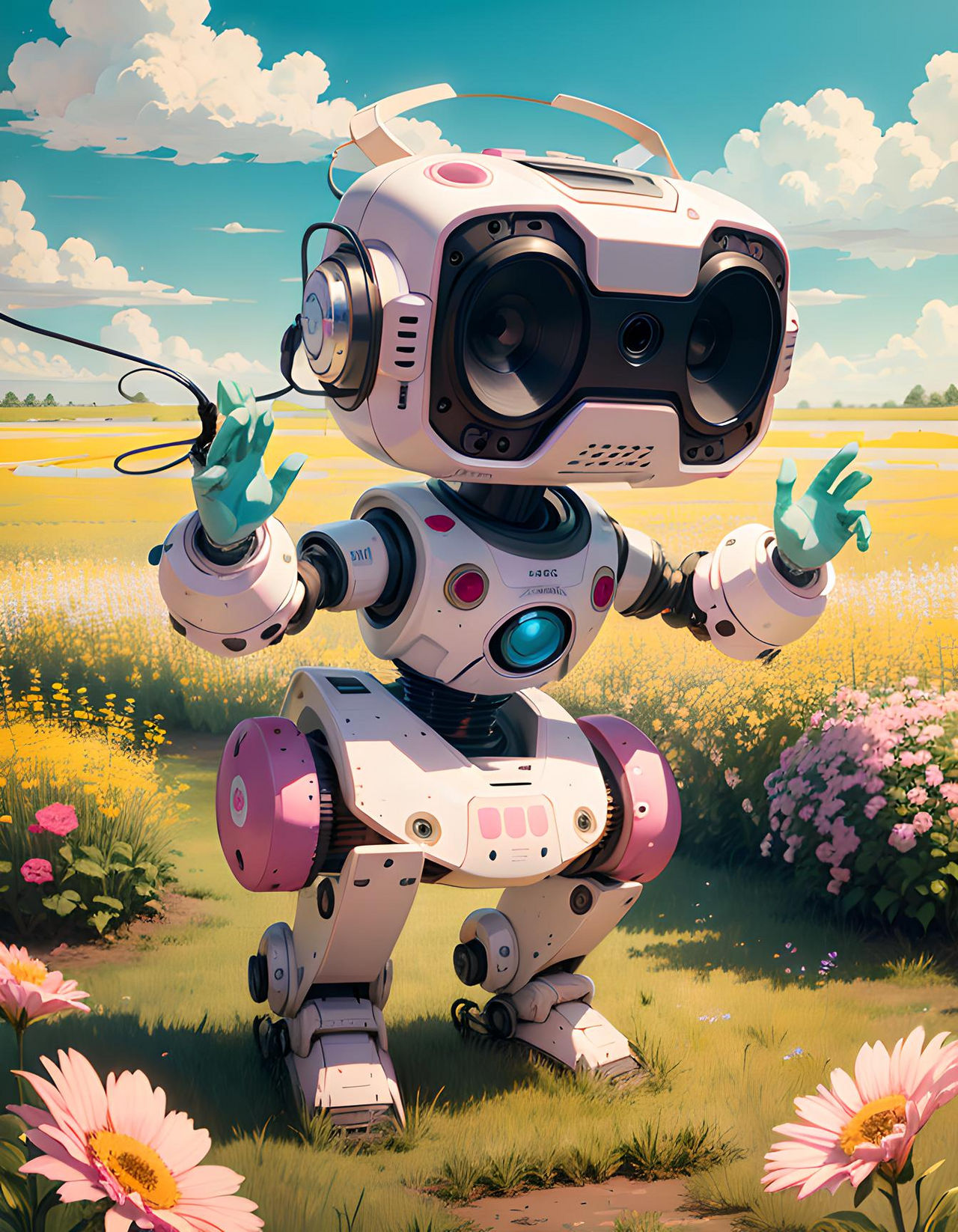 Happy Robot by LG-Design on DeviantArt