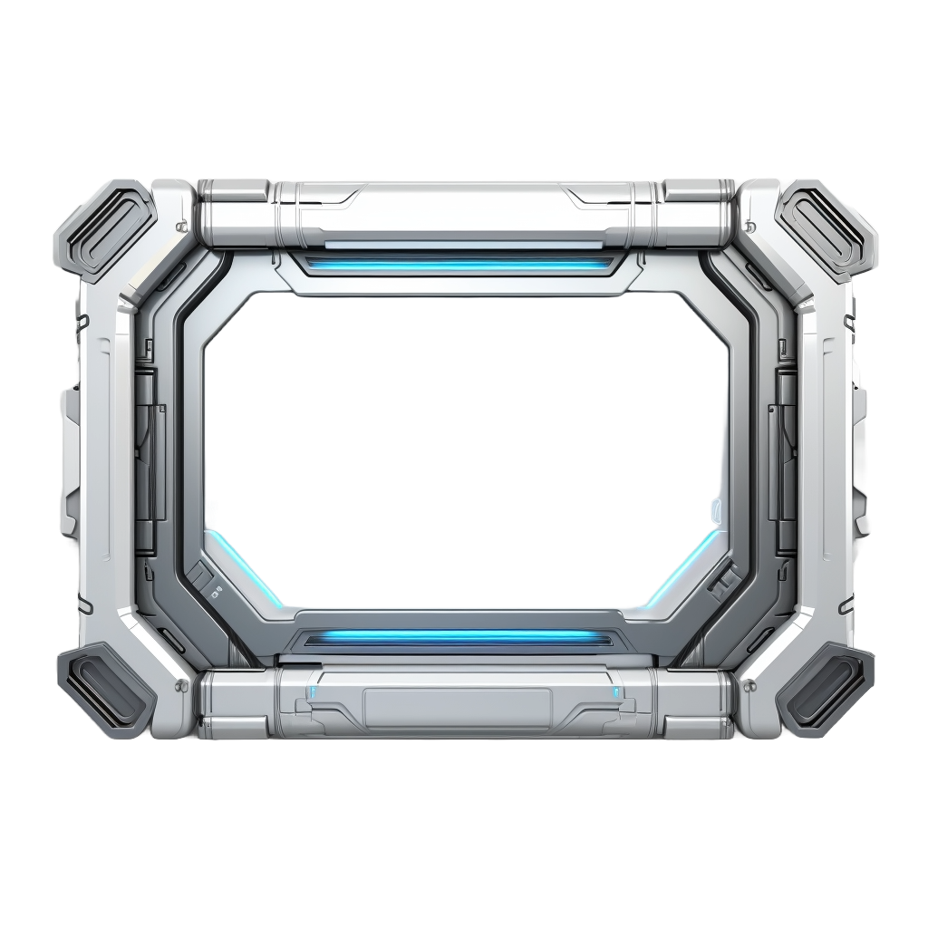 Sci-fi Futuristic Frame PNG by LG-Design on DeviantArt