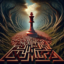 Maze Chessboard