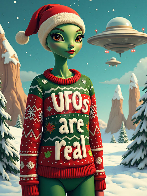 Alien Christmas by LG-Design on DeviantArt