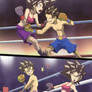 Caulifla vs Cabba boxing part 2 commission
