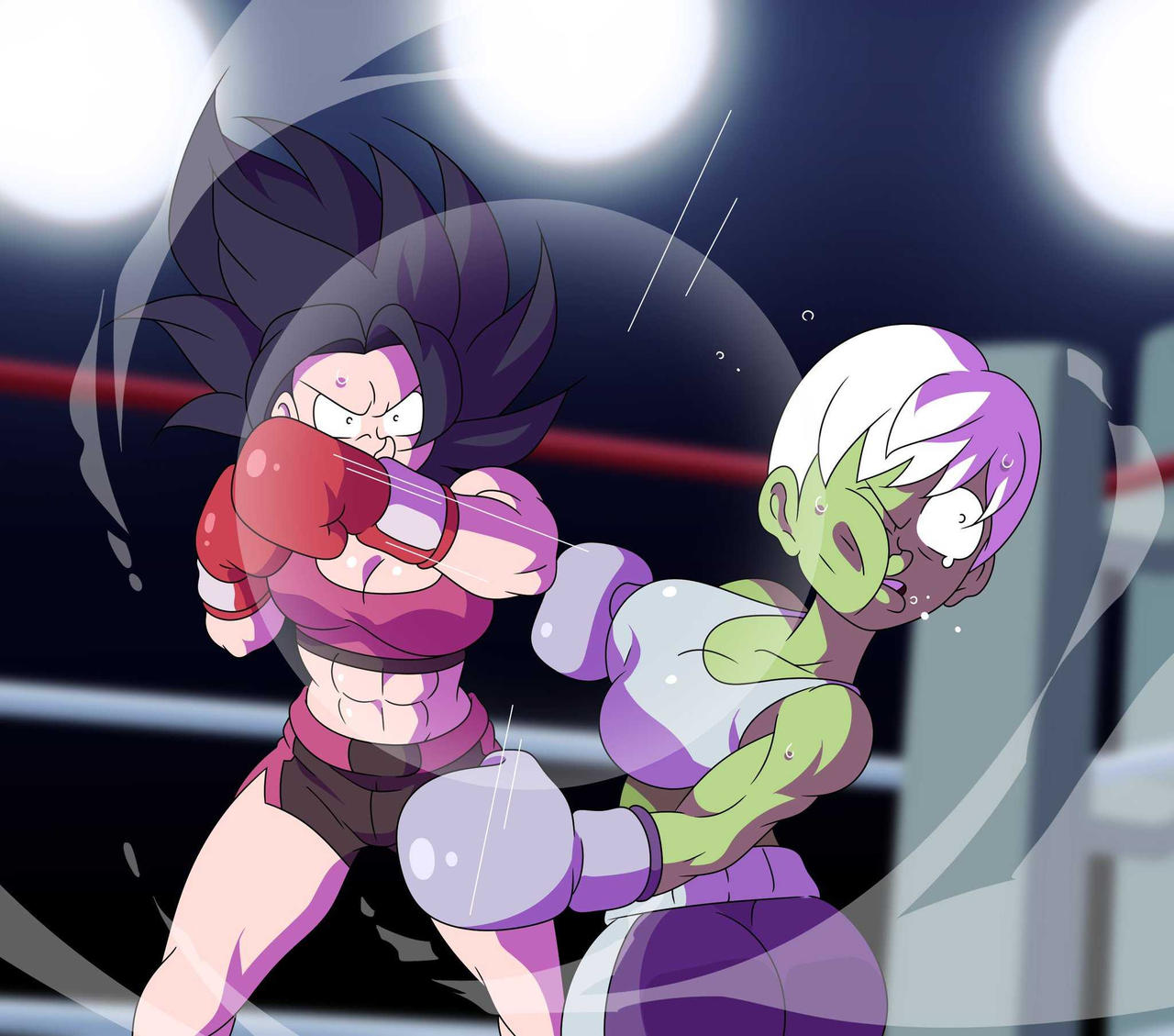 Cheelai vs Caulifla
