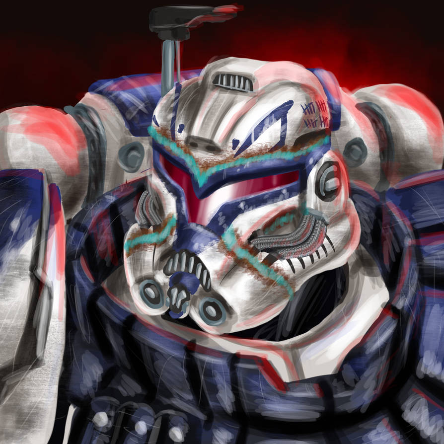 Commander Rex Render Commander Rex Astartes by Mechademik on DeviantArt