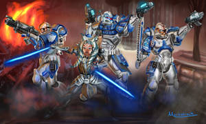 Primarch Ahsoka and the 332nd Astartes