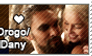 GoT stamps: Khal Drogo/Daenerys Targaryen