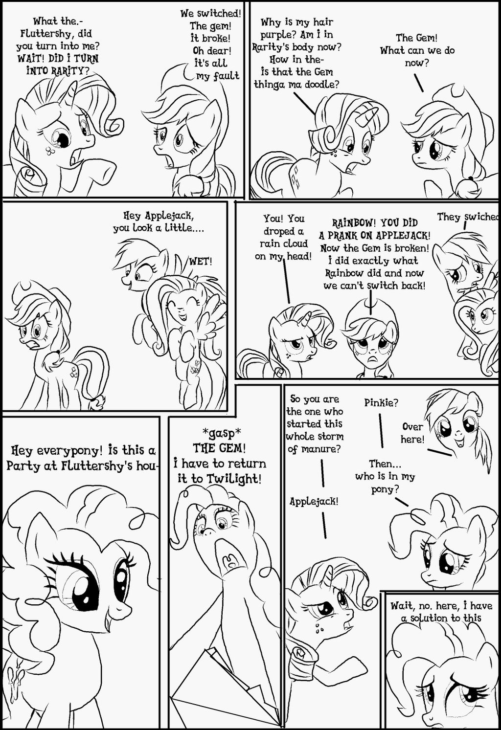 Another Pony S Horseshoe Pg 19 By Write Animate Design On Deviantart Another Pony S Horseshoe Pg 19 By Write Animate Design On Deviantart