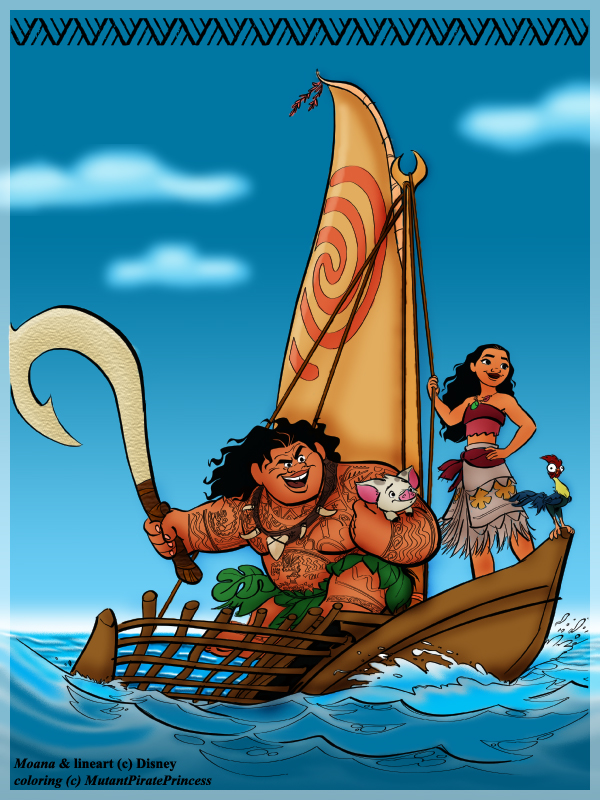 Moana Coloring Page By Mutantpirateprincess On Deviantart Moana Coloring Page By Mutantpirateprincess On Deviantart