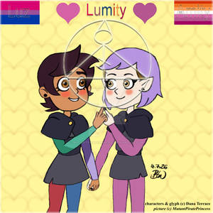 The Owl House: Lumity Creating a Glyph