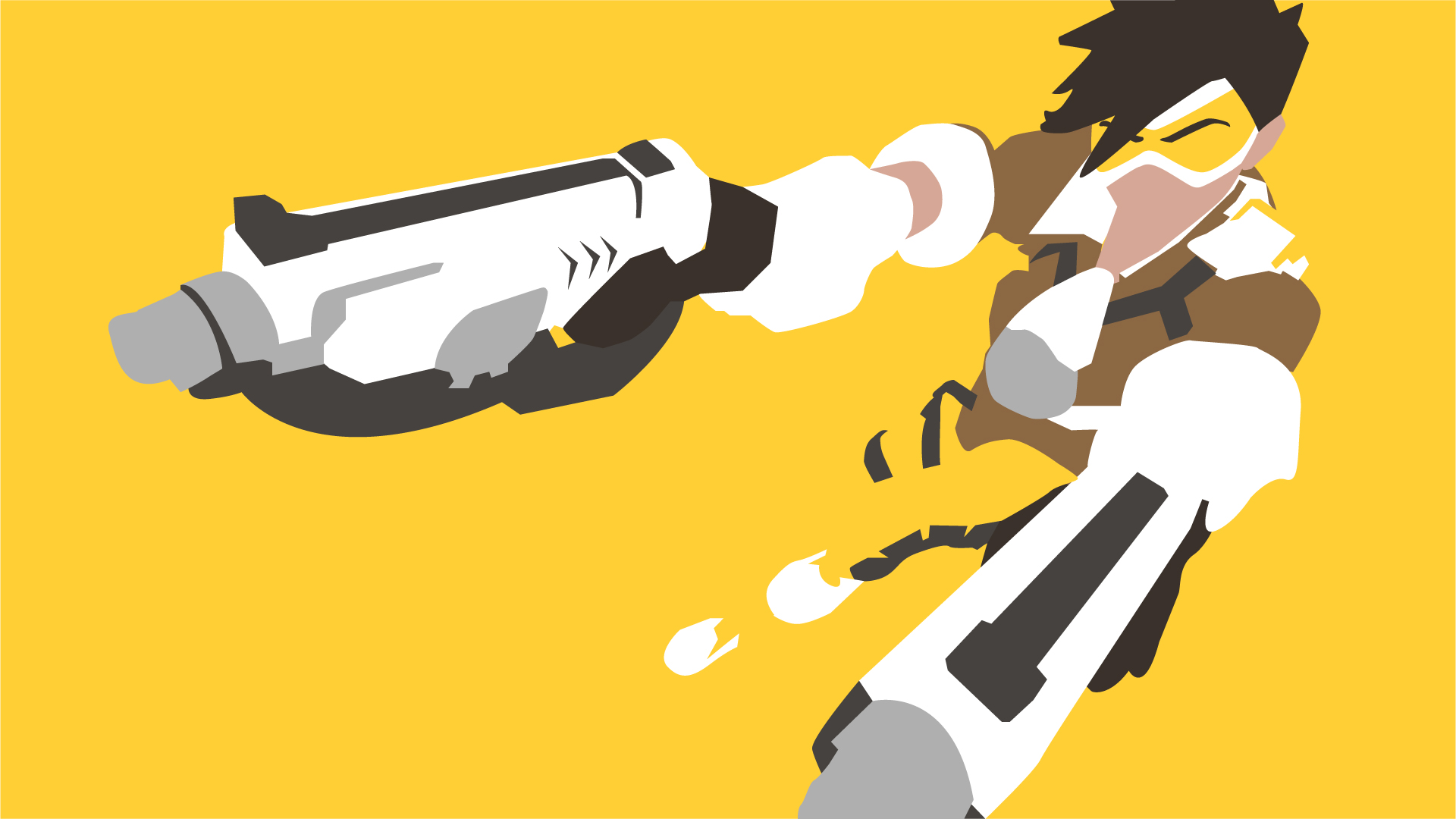 Overwatch 2 Tracer Vector Wallpaper I made! : r/Overwatch