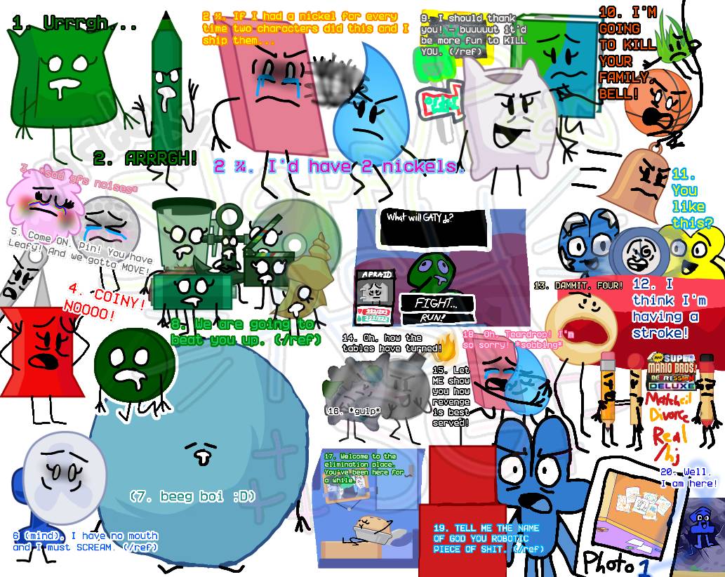 TPOT 9 Drawing Collage (SPOILERS!) by SloppyPears-ASH-SG on DeviantArt
