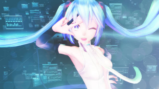 [MMDxVocaloid]: TDA Append Miku