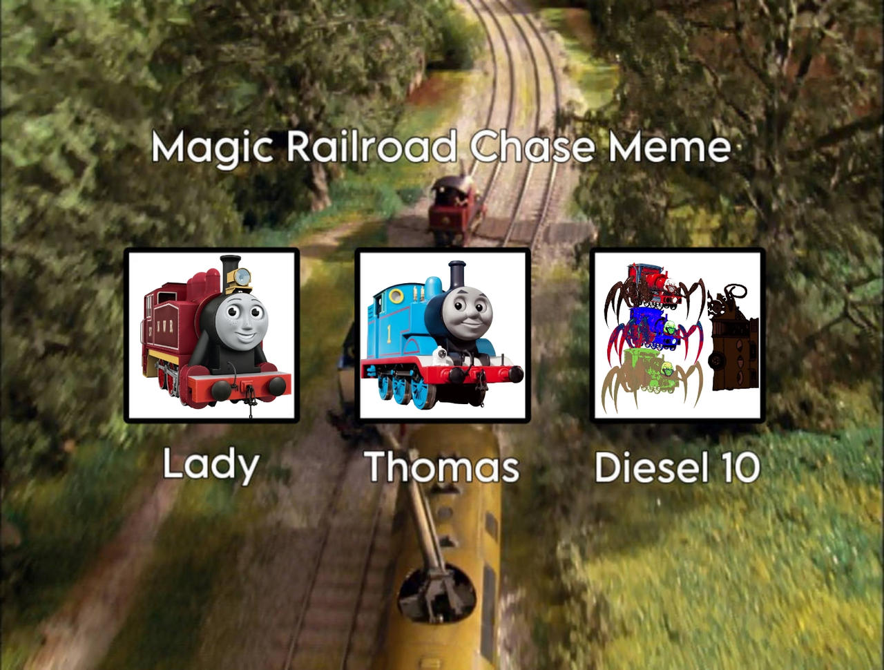 Destroy all engines 3 chase scene meme