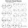 Female Head Bases