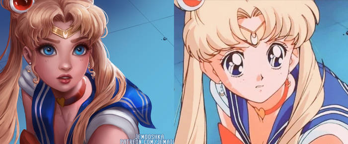 sailor moon redraw