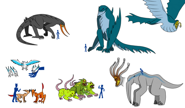 Humrasian fauna, Predators