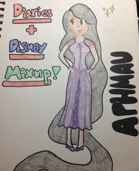 Diaries Disney Mixup:Aphmau as Rapunzel