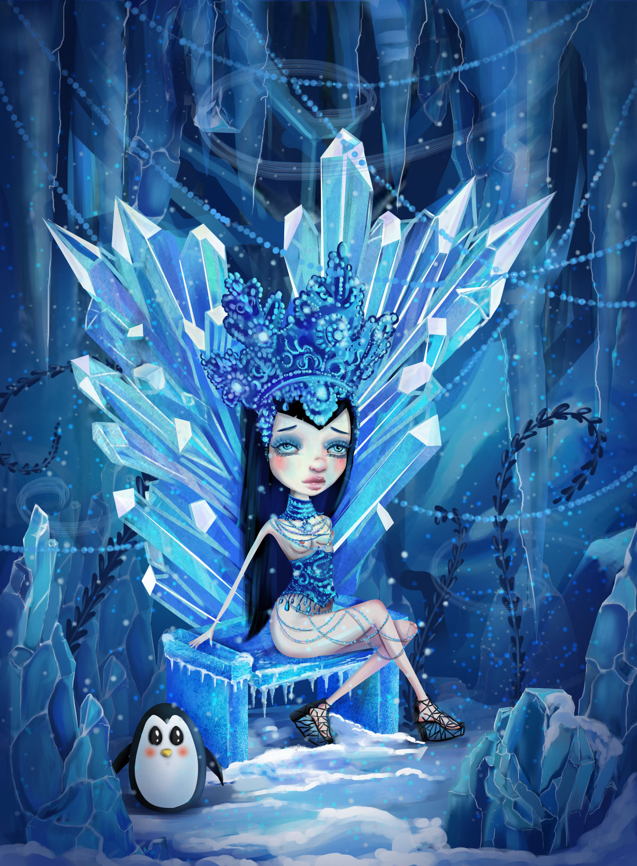 Frozen Princess by Banena007 on DeviantArt
