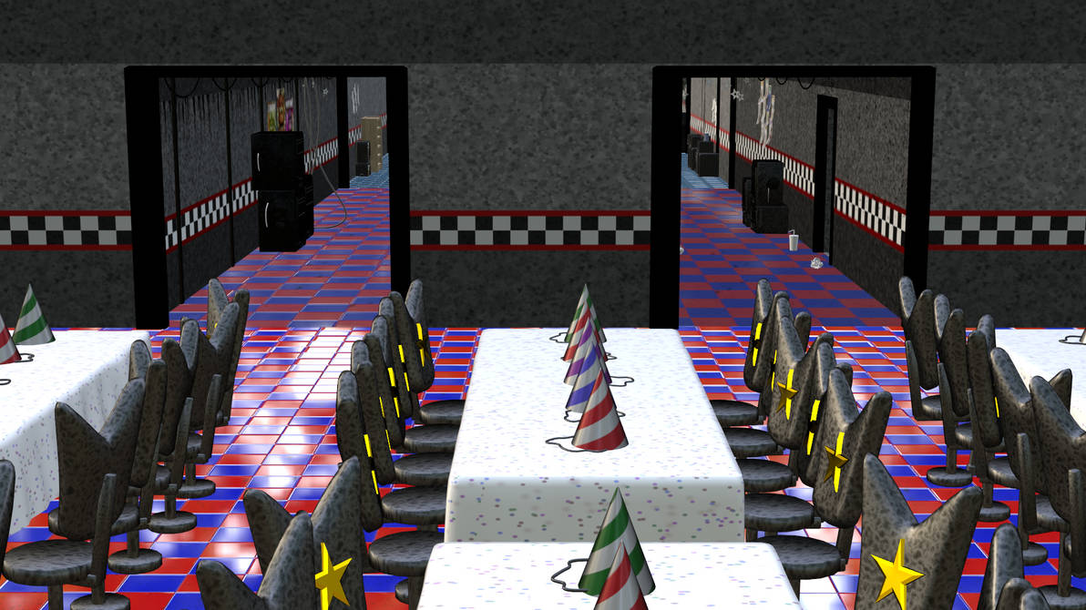 UFMP FNaF 1 Map Edit Blender 4.0+ Release by Haydoem on DeviantArt
