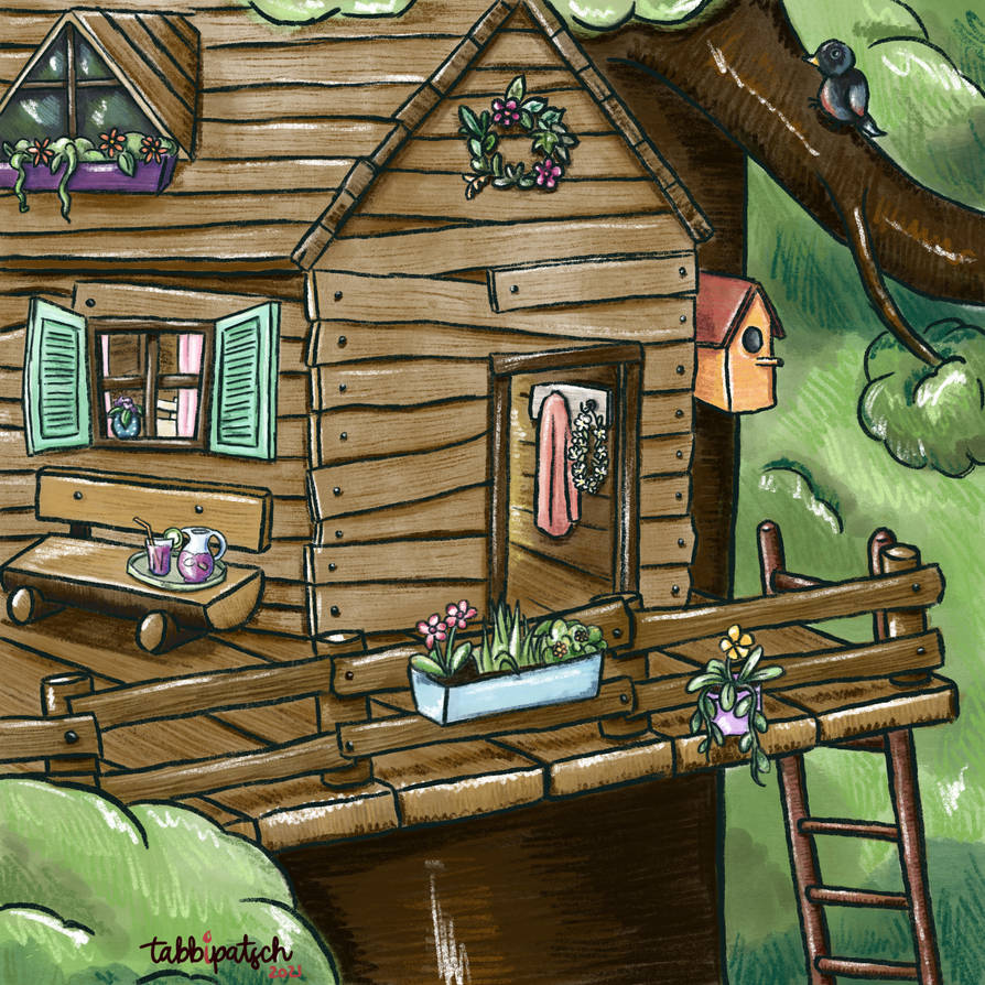 Treehouse by tabbipatsch on DeviantArt