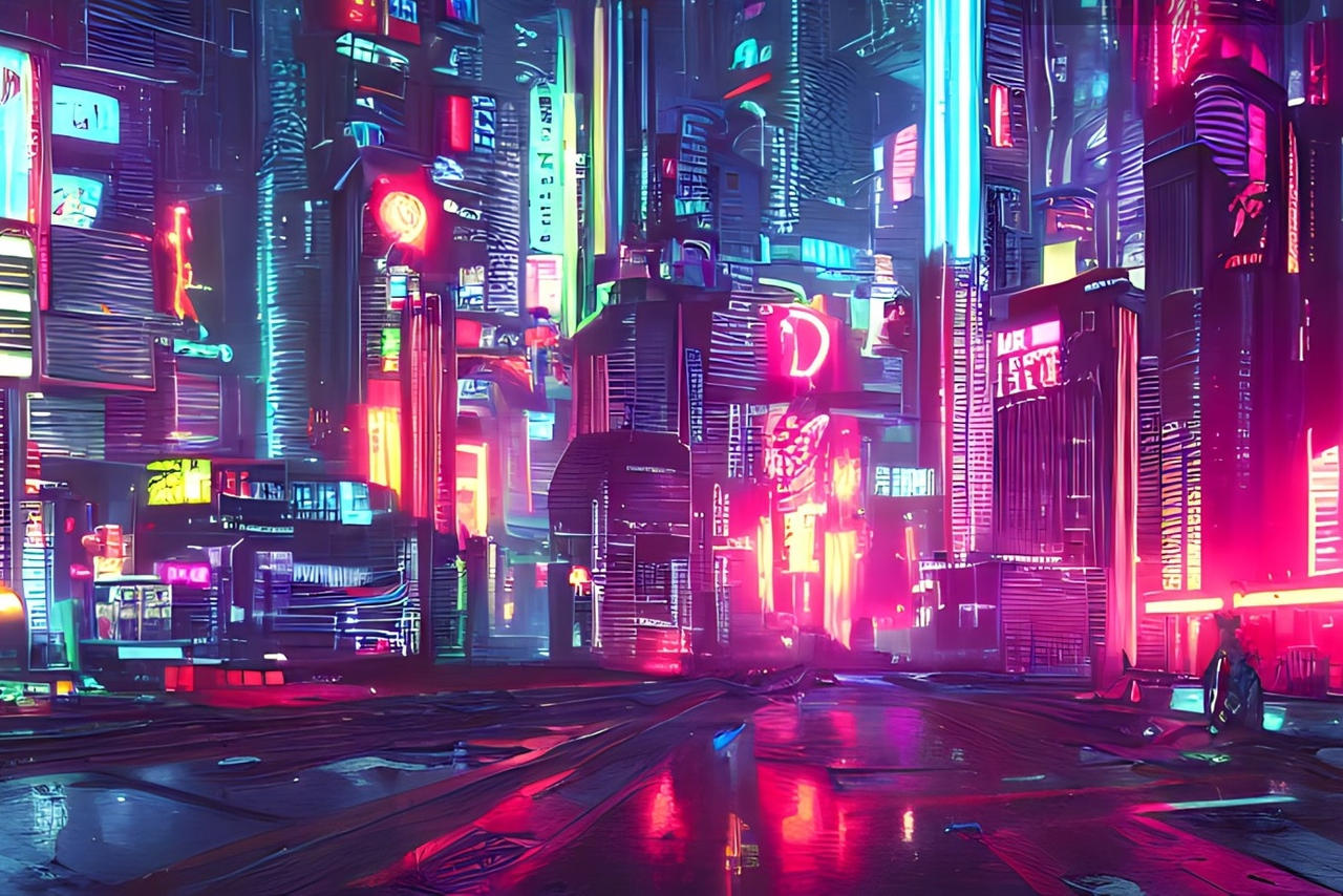 Cyberpunk City by ultraallrounder on DeviantArt