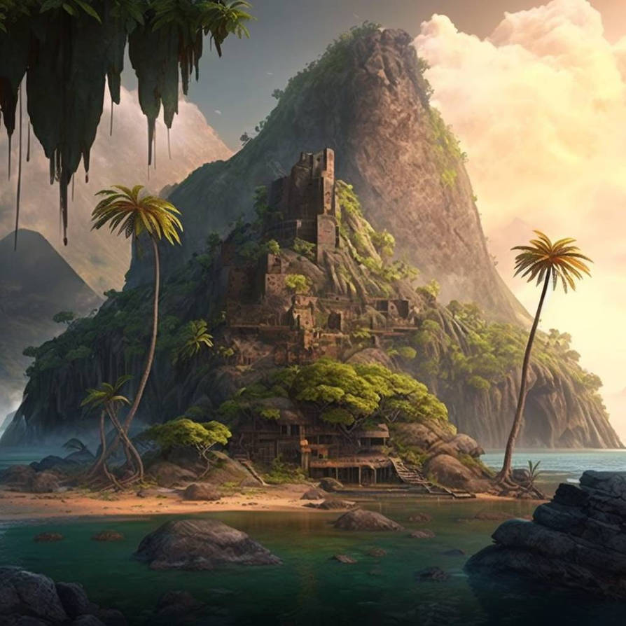 Deviantart Island Tropical island by ultraallrounder on DeviantArt