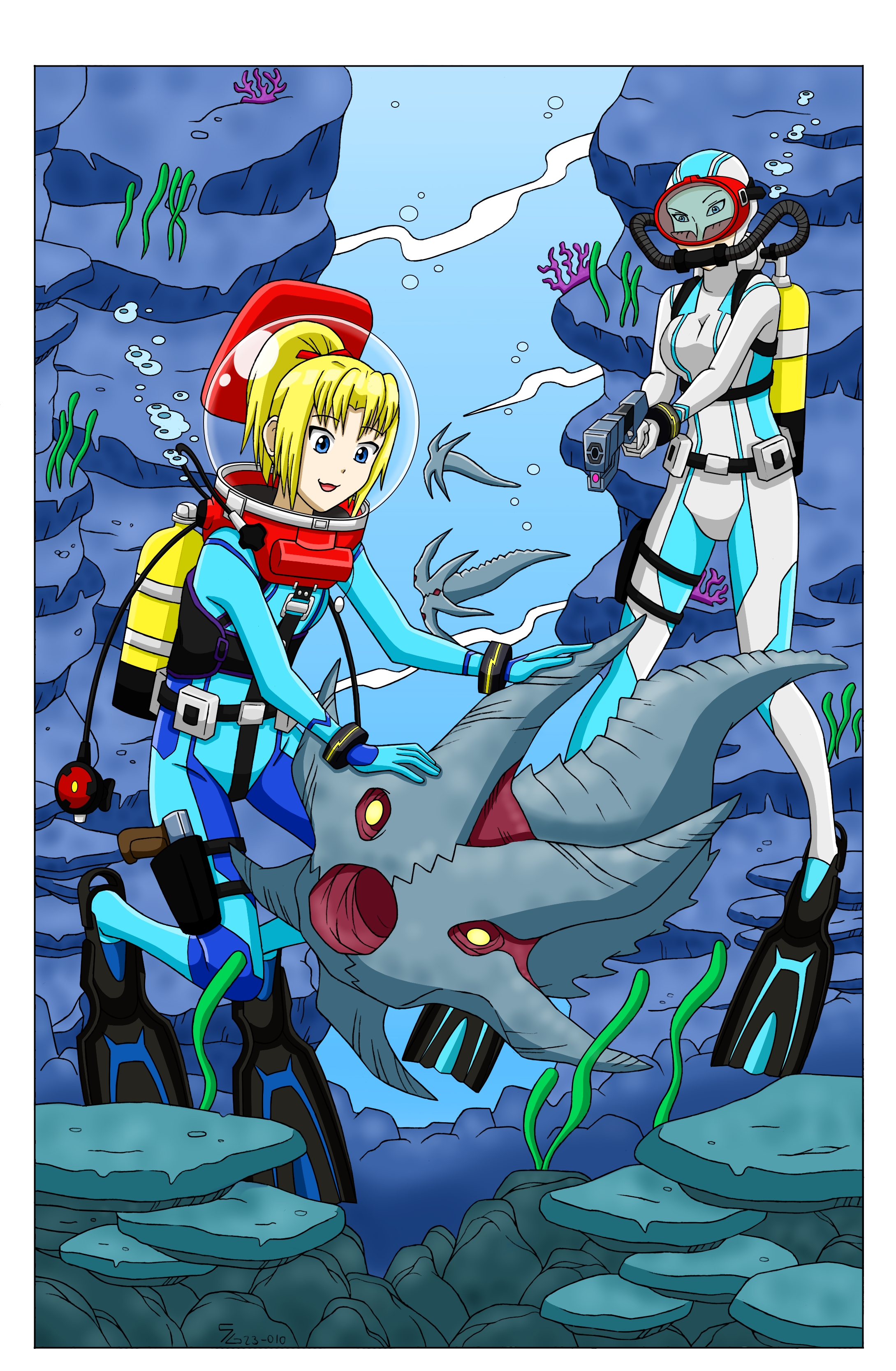 Metroid - Samus Underwater Lesson