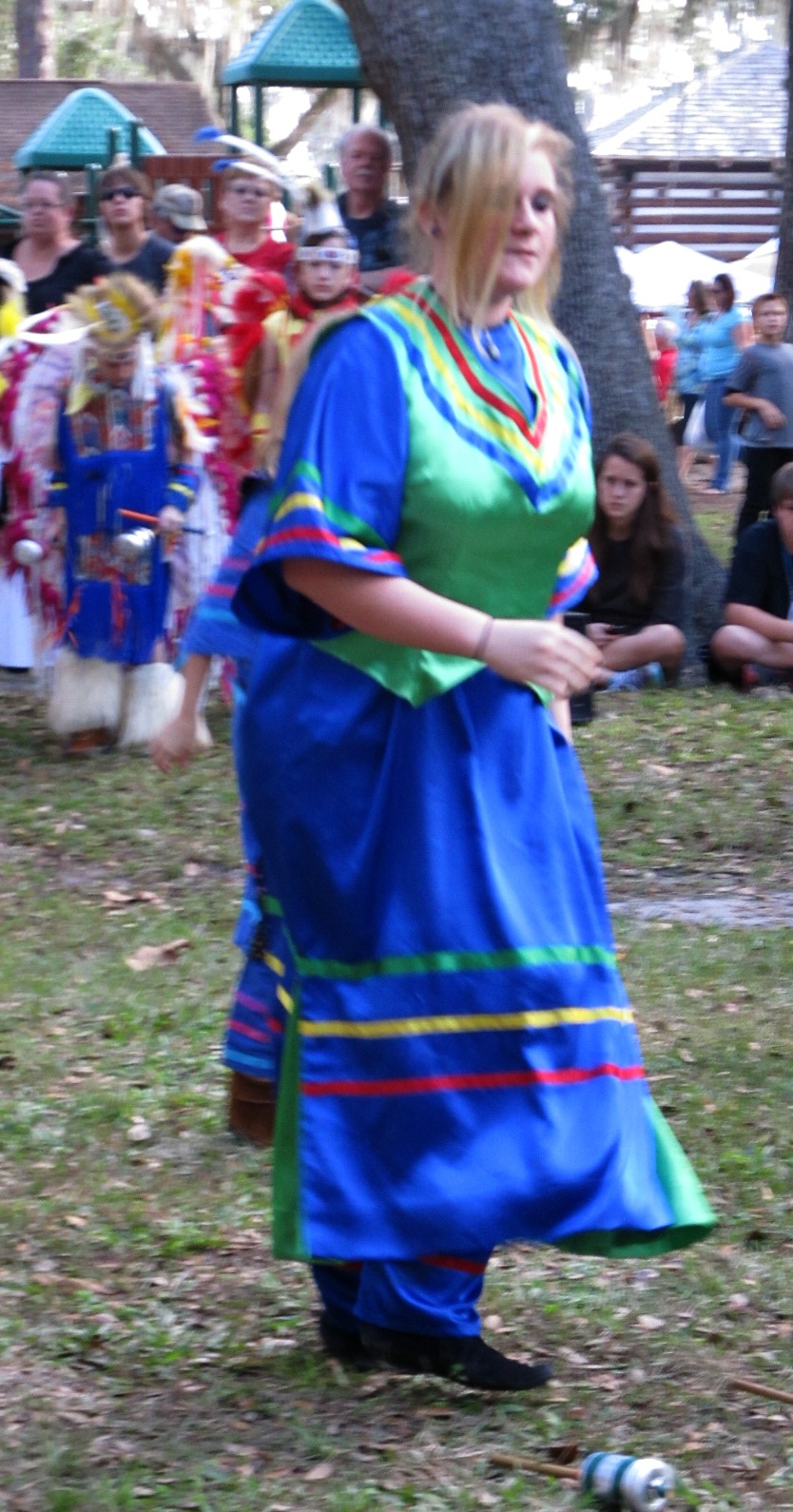 Native American dancer female