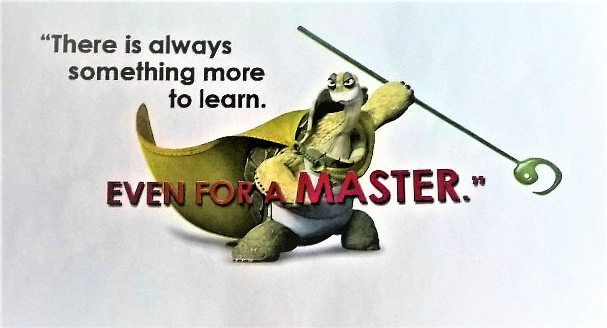 Even for a Master