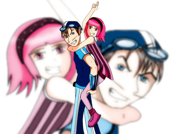 Sportacus And Stephanie By Kaikun2236 On DeviantArt sportacus-and-stephanie-by-kaikun2236-on-deviantart