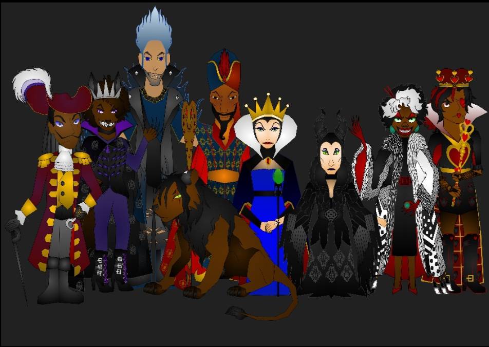 The Disney Villains By CN16ZI On DeviantArt the-disney-villains-by-cn16zi-on-deviantart
