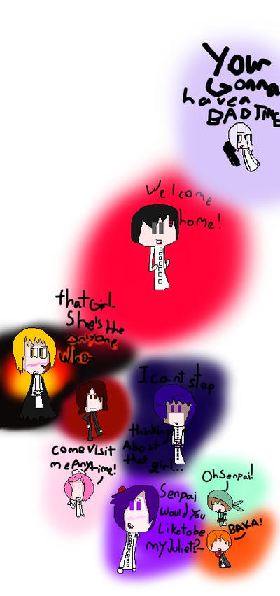 yandere sim Genderbend rivals by ABorealis on DeviantArt