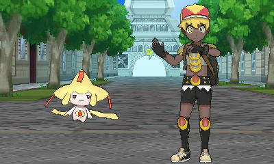 Jirachi isn't amused...at all XD