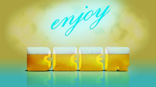 Enjoy beer