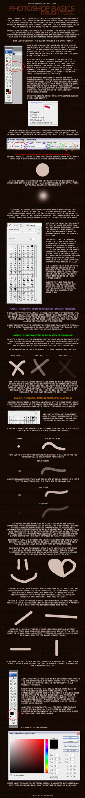 Photoshop Brush Basics by TehAngelsCry