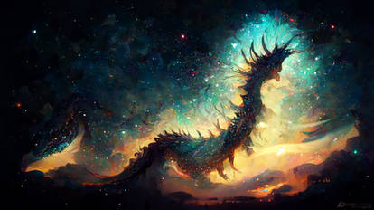 A Dragon Made of Stars