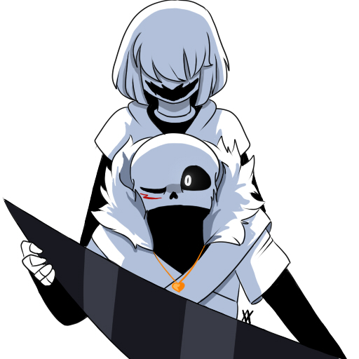 Cross Sans Girl