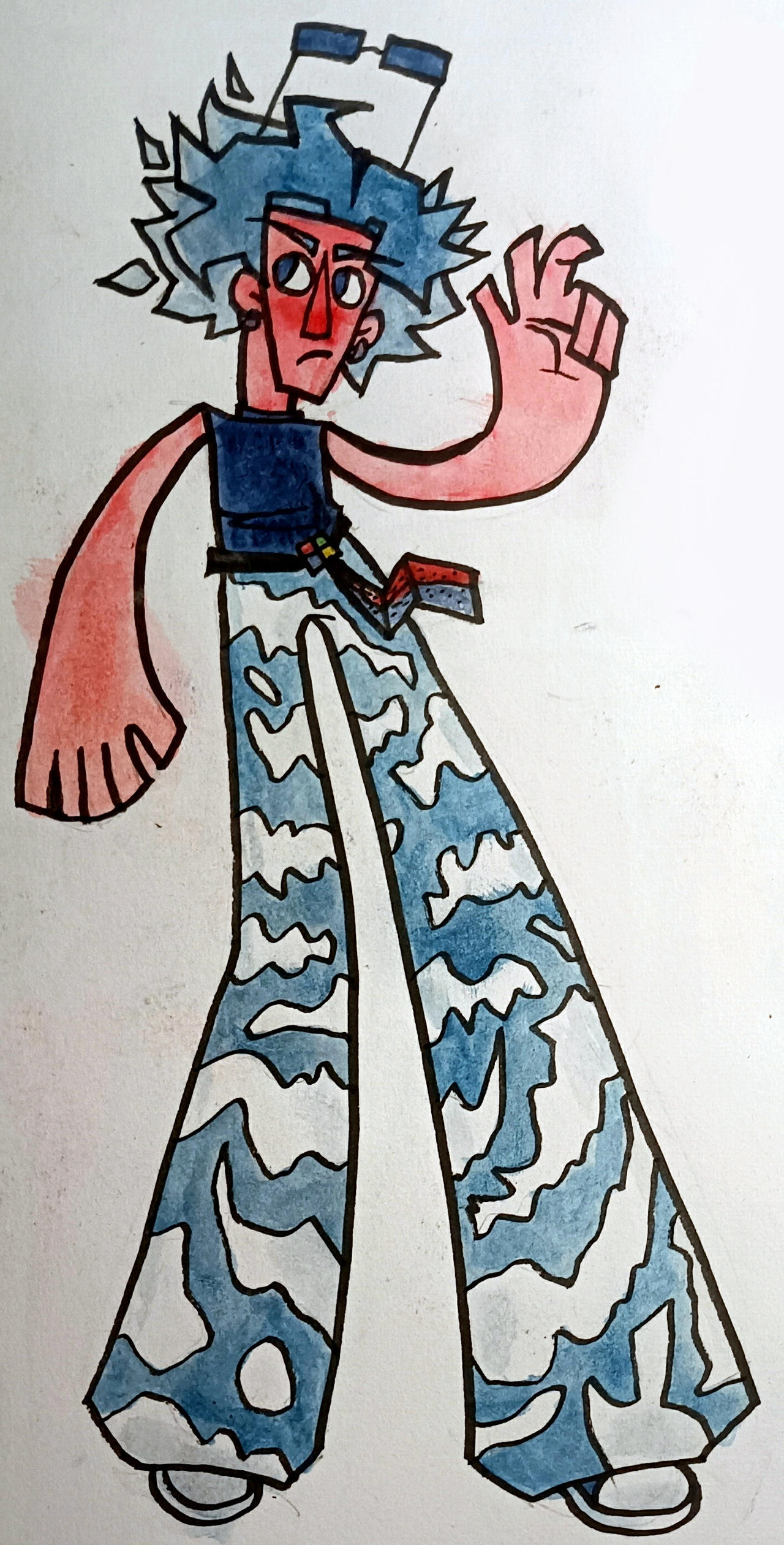 Windows Humanized 5- Windows 98 by 8BitYinYang on DeviantArt