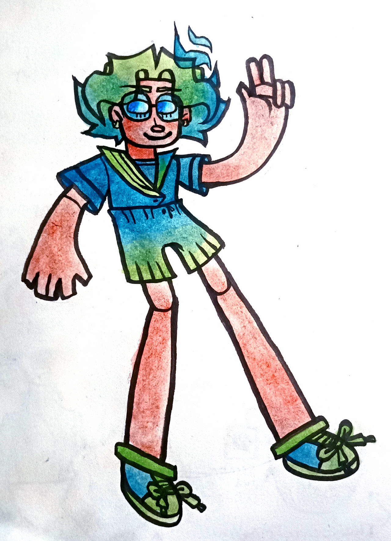 Windows Humanized 9- Windows Vista by 8BitYinYang on DeviantArt