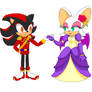 Shadow and Rouge cosplays 