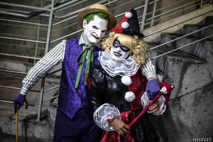 Amusement Mile Joker and Harley Quinn - LBCC