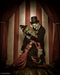 Gotham City Circus - Ringmaster and Clown