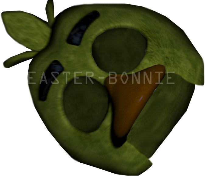 Empty Chica Mask