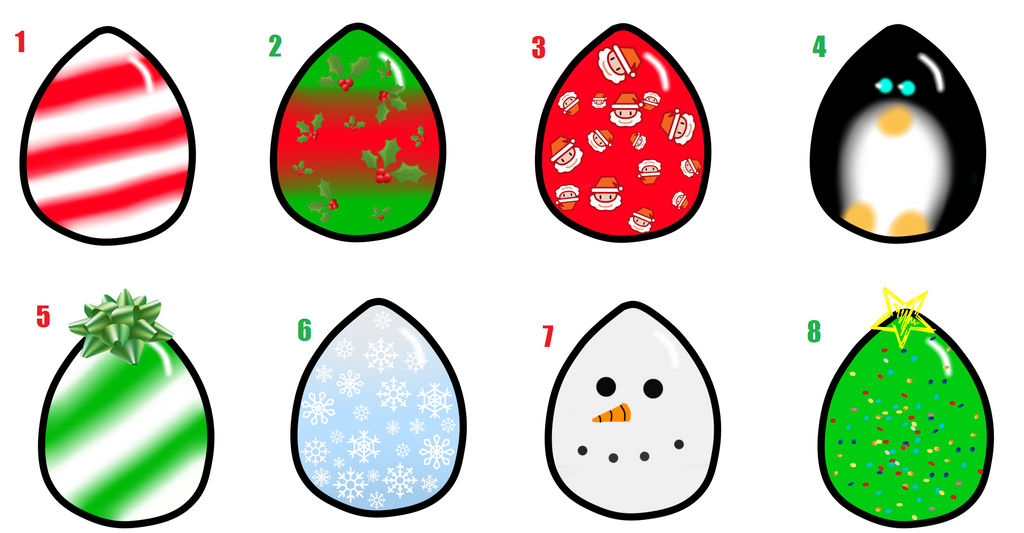 .: Holiday Egg Batch - OPEN :.