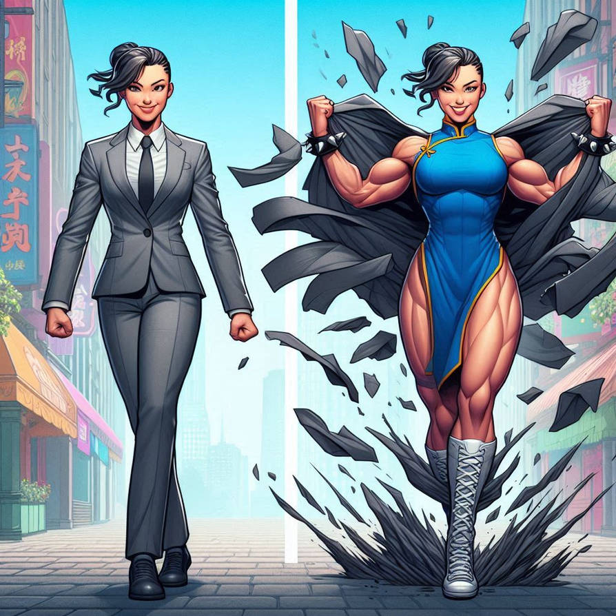 Chung Li Ripped Outfit Business Suit Rip Chun Li by UltimateAtomCore on DeviantArt