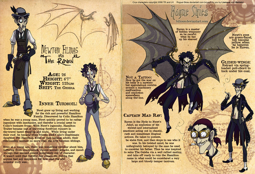 Rogue Skies: The Raven by Bilious on DeviantArt