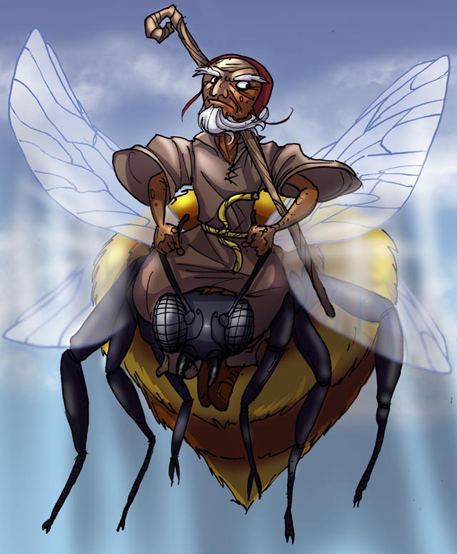 DnD: Antim and his giant Bee